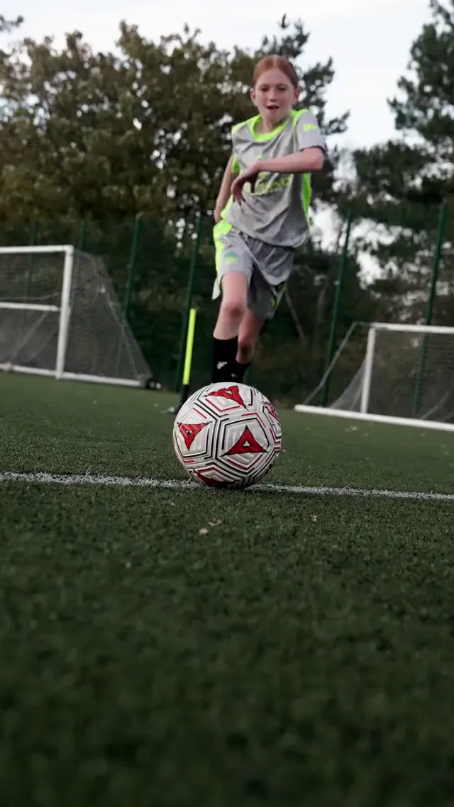 Girls Only football training
